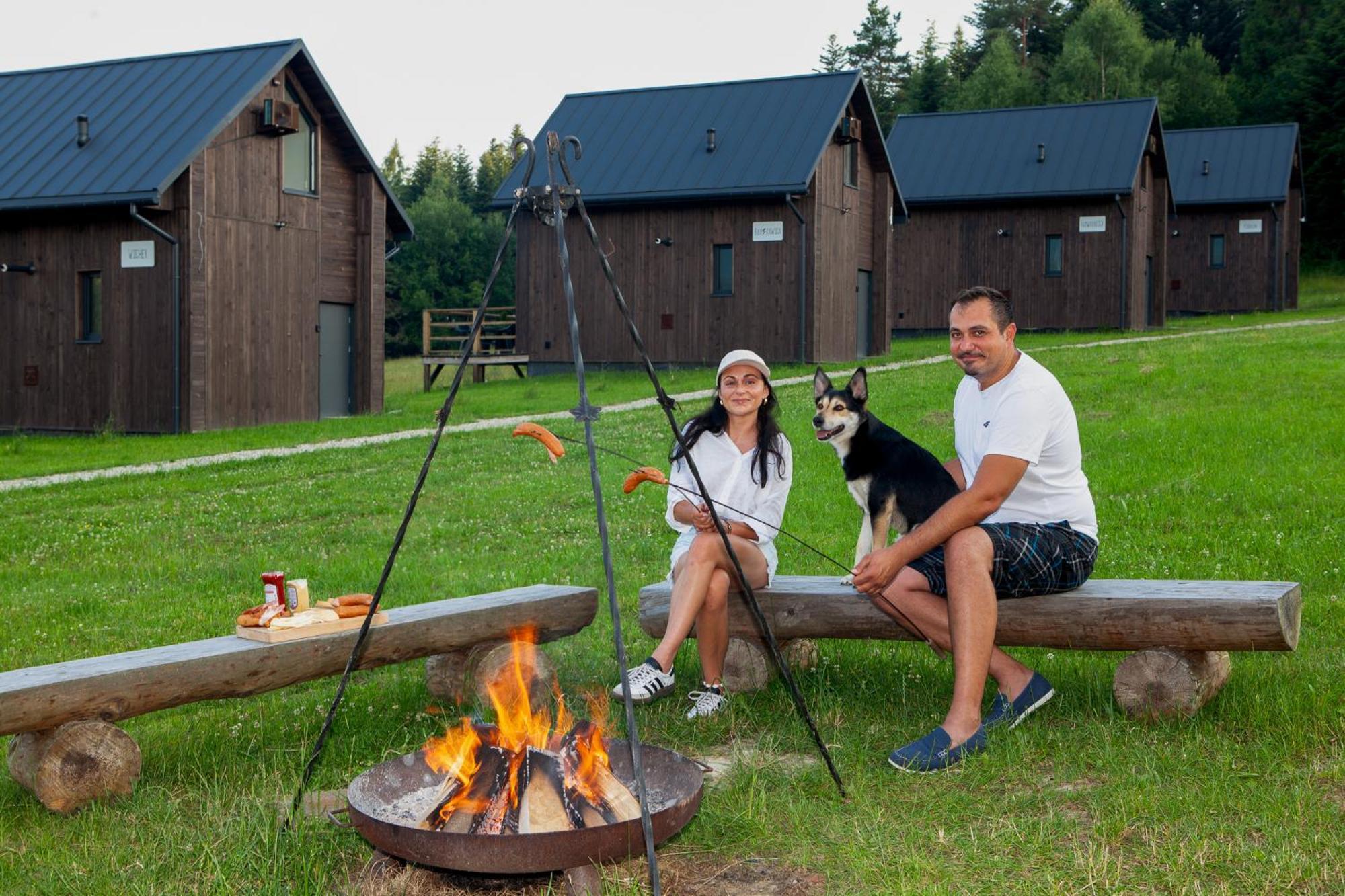 Polana Piorun Domki Wakacyjne W Beskidach Krynica Zdroj Ngoại thất bức ảnh